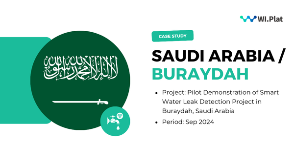 pilot demonstration of smart water leak detection project in buraydah saudi arabia