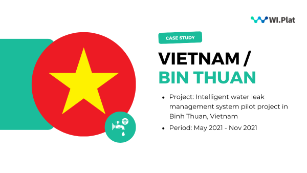 intelligent water leak management system pilot project in binh thuan vietnam